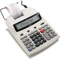 Calculadora de impressao 12 dig. bob.58mm bivolt cinza - ELGIN