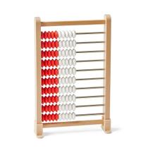 Calculadora de madeira Abacus hand2mind Mini 100 Bead para crianças