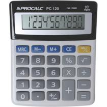 Calculadora de mesa 10 digitos pc120 - procalc