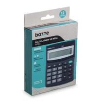 Calculadora De Mesa 12 Dig. Bazze B3562 Preta Calculadora De Mesa 12 Dig. Bazze B3562 Preta