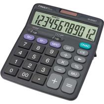 Calculadora de mesa 12 dig. botao lig/desl.c/capa procalc
