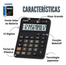 Calculadora de mesa 12 dig casio mx12b
