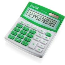 Calculadora de Mesa 12 DIG.MV4126 VIS/SL/BAT Verde - ELGIN