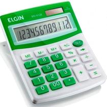 Calculadora de Mesa 12 DIG MV4126 Visem SL/BAT VD - ELGIN