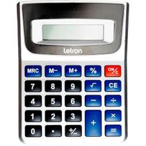 Calculadora De Mesa 12 Dig. Prata Duo C/Bateria
