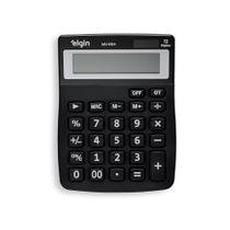 Calculadora De Mesa 12 Dig. Solar/Bateria Preta