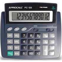Calculadora De Mesa 12 Dig. Visor Incl. Mod.Pc123