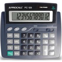 Calculadora de mesa 12 dig. visor incl. mod.pc123