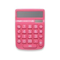 Calculadora De Mesa 12 Dig. Visor Lcd Sol/Bat Rosa Calculadora De Mesa 12 Dig. Visor Lcd Sol/Bat Rosa