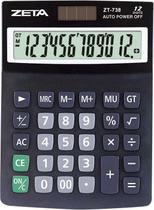 Calculadora de mesa 12 dig zt738 zeta