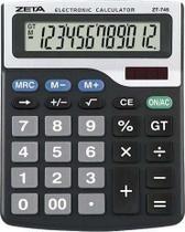 Calculadora de mesa 12 dig zt745 zeta