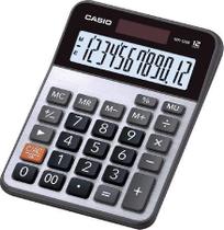 Calculadora De Mesa 12 Digitos Cinza Mx-120b