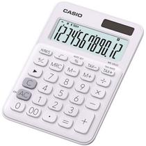 Calculadora de mesa 12 digitos com calculo de horas e big display ms-20uc-we-n-dc branca