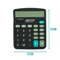 Calculadora de Mesa 12 Dígitos Eletrônica MP1086 Masterprint