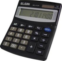 Calculadora De Mesa 12 Digitos Mv-4124 Preta - ELGIN
