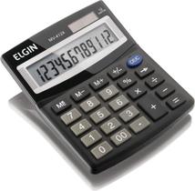Calculadora de mesa 12 digitos mv-4124 preta - Elgin