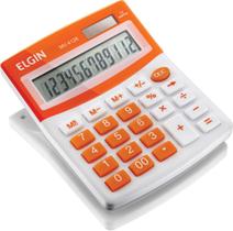 Calculadora De Mesa 12 Digitos Mv-4128 Laranja - ELGIN