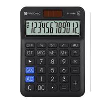 Calculadora de mesa 12 dígitos PC108-BK Preta - Procalc