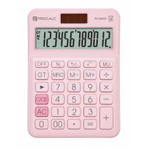 Calculadora de mesa 12 dígitos PC108-PK Rosa - Procalc Calculadora de mesa 12 dígitos PC108-PK Rosa - Procalc