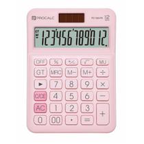 Calculadora de mesa 12 dígitos PC108-PK Rosa - Procalc Calculadora de mesa 12 dígitos PC108-PK Rosa - Procalc