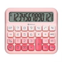 Calculadora de mesa 12 dígitos PC315-PK Rosa - Procalc