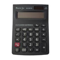 Calculadora de Mesa 12 Dígitos Preta MJ-3851B Moure Jar