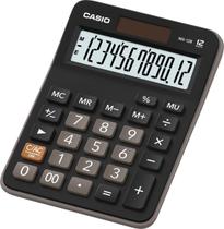 Calculadora De Mesa 12 Digitos Preta - Mx-12b-w4-dc