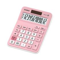 Calculadora de mesa 12 digitos rosa casio mx-12b-pk
