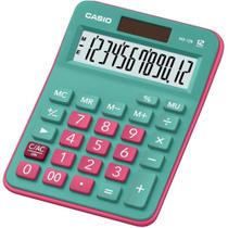Calculadora de Mesa 12 Dígitos TURQUESA/PINK SOLAR/BATERIA Calculadora de Mesa 12 Dígitos TURQUESA/PINK SOLAR/BATERIA