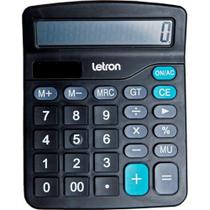 Calculadora De Mesa 12Dig. Preta Neo Solar