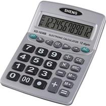 Calculadora De Mesa 12Digitos A Pilha