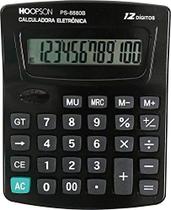 Calculadora De Mesa 12Digitos Pilha Aaa Cinza