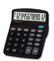 Calculadora de mesa 15x12 cm comércio escritório 12 dígitos