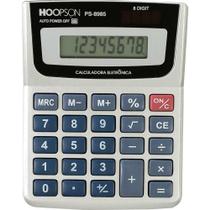 Calculadora de Mesa 8DIGITOS Bateria Prata - Hoopson