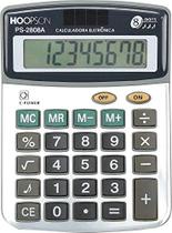 Calculadora De Mesa 8Digitos Bateria/Solar Prata