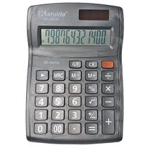 Calculadora De Mesa Balcão Loja 12 Digitos Grande Kk-3823b
