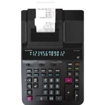 Calculadora de Mesa Casio DR-120R com Bobina Preta Calculadora de Mesa Casio DR-120R com Bobina Preta