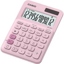 Calculadora De Mesa Casio Ms20Uc 12 Digitos Rosa Claro