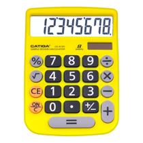 Calculadora de Mesa CATIGA CD-8185 - 8 Dígitos com Energia Solar