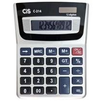 Calculadora de Mesa Cis C-214 12 Dígitos