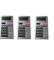 Calculadora De Mesa Comercial Escritório 658A Kit com 3 UN