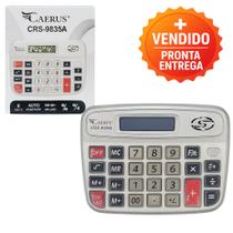 Calculadora de Mesa Eletrônica 8 Dígitos Grandes Uso Comercial Escola e Escritório 9835