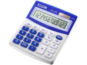 Calculadora de Mesa Elgin MV- 4125 12 Dígitos - com Correção Dígito a Dígito