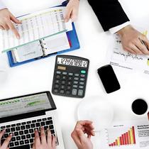 Calculadora De Mesa Grande Eletrônica Escritório 12 Digitos