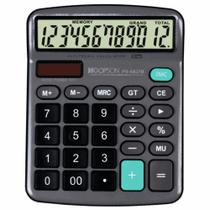 Calculadora de mesa hoopson ps-8837b preta