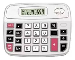 Calculadora De Mesa Kapbom Ka-1175 Cor Prata Calculadora De Mesa Kapbom Ka-1175 Cor Prata