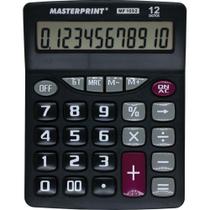 Calculadora de Mesa MP 1092 12 DIG. Preta Pilha