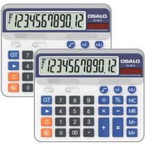 Calculadora de mesa pendente com tela LCD extra grande de 12 dígitos Calculadora de mesa pendente com tela LCD extra grande de 12 dígitos