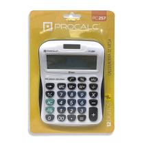 Calculadora de Mesa Procalc PC257 12 Dígitos Compacta