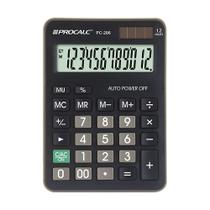 Calculadora de Mesa Procalc PC286 12 Dígitos Preta